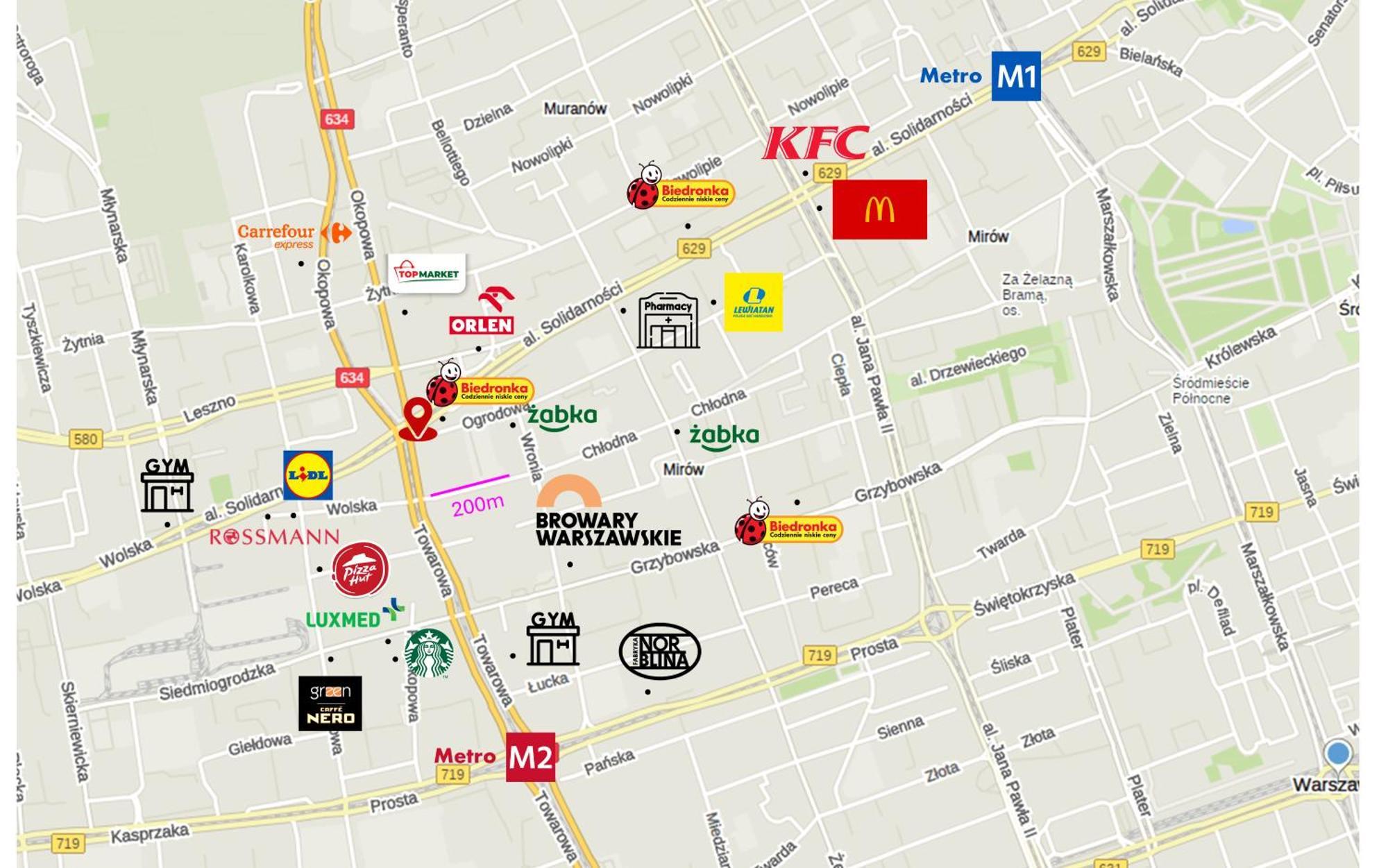 Апартаменти Greenview Centre Ogrodowa Fv Варшава